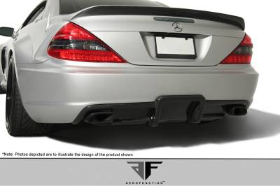 Aero Function - Mercedes SL AF-1 Series Aero Function Rear Bumper Lip Body Kit 108024 - Image 2