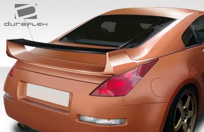 Duraflex - Nissan 350Z Duraflex Vader 3 Rear Wing Trunk Lid Spoiler - 1 Piece - 108080 - Image 2