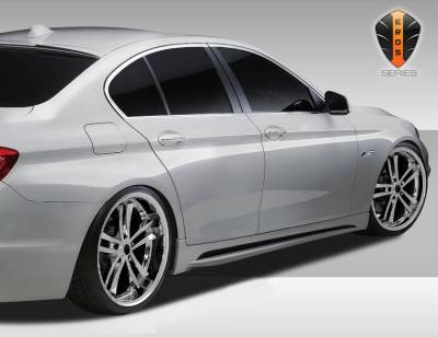 Duraflex - BMW 5 Series 4DR Eros Version 1 Duraflex Side Skirts Body Kit 108419 - Image 2