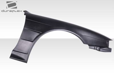 Duraflex - Nissan 240SX Duraflex V-Speed Wide Body Front Fenders - 2 Piece - 109516 - Image 4