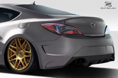 Duraflex - Hyundai Genesis Duraflex AM-S GT Rear Bumper Cover - 1 Piece - 109596 - Image 2