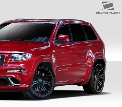 Duraflex - Jeep Grand Cherokee Duraflex SRT Look Side Skirt Rocker Panels - 2 Piece - 109617 - Image 2