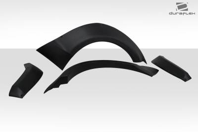 Duraflex - Ford Mustang Duraflex Grid Wide Body Front Fender Flares - 4 Piece - 112566 - Image 4