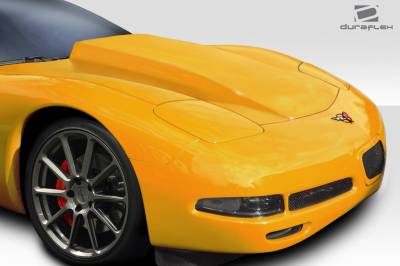 Duraflex - Chevrolet Corvette Cowl Duraflex Body Kit- Hood 113329 - Image 2