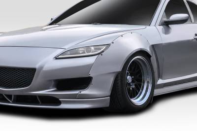 Duraflex - Mazda RX8 RBS Duraflex Front Fender Flares 114361 - Image 2