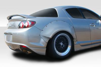 Duraflex - Mazda RX8 RBS Duraflex Rear Fender Flares 114362 - Image 2