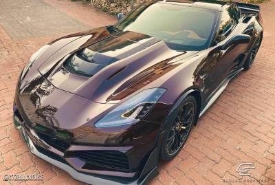 Carbon Creations - Chevrolet Corvette ZR1 Look Carbon Fiber Creations Body Kit- Hood 115300 - Image 3