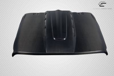 Carbon Creations - Jeep Wrangler Energy Carbon Fiber Body Kit- Hood 116092 - Image 2