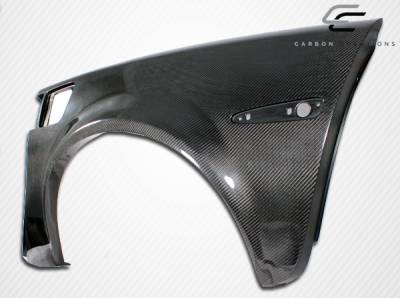 Carbon Creations - Chevrolet Corvette Carbon Creations ZR Edition Rear Fenders - 2 Piece - 105776 - Image 6