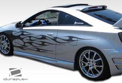 Duraflex - Toyota Celica Duraflex Type K Side Skirts Rocker Panels - 2 Piece - 100191 - Image 2