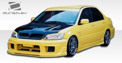 Duraflex - Mitsubishi Lancer Duraflex K-1 Front Bumper Cover - 1 Piece - 100366 - Image 5