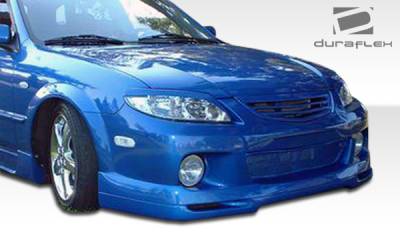 Duraflex - Mazda Protege Duraflex Speedzone Front Lip Under Spoiler Air Dam - 1 Piece - 100374 - Image 2