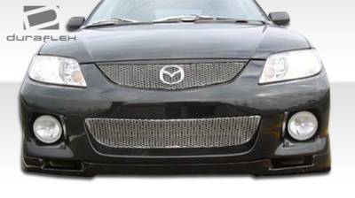 Duraflex - Mazda Protege Duraflex Speedzone Front Lip Under Spoiler Air Dam - 1 Piece - 100374 - Image 3