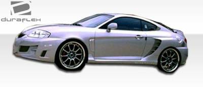 Duraflex - Hyundai Tiburon Duraflex SC-5 Rear Fender Flares - 2 Piece - 100449 - Image 2