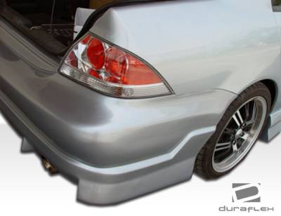 Duraflex - Mitsubishi Lancer Duraflex Walker Rear Bumper Cover - 1 Piece - 100576 - Image 3