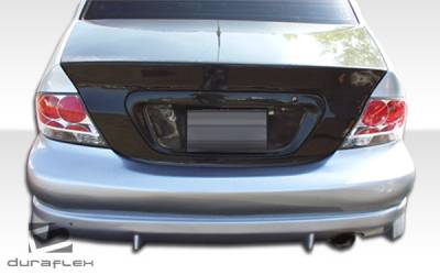 Duraflex - Mitsubishi Lancer Duraflex Walker Rear Bumper Cover - 1 Piece - 100576 - Image 6