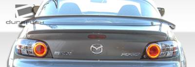 Duraflex - Mazda RX-8 Duraflex M-1 Speed Wing Trunk Lid Spoiler - 3 Piece - 100585 - Image 3