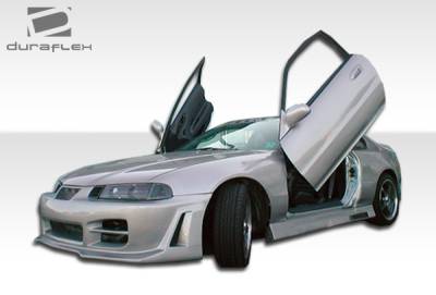 Duraflex - Honda Prelude Duraflex Spyder Side Skirts Rocker Panels - 2 Piece - 101163 - Image 5