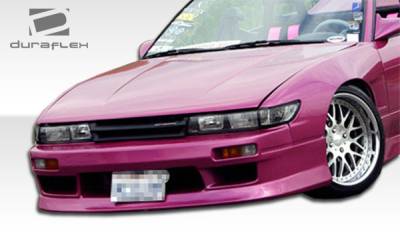 Duraflex - Nissan S13 Duraflex V-Speed Front Bumper Cover - 1 Piece - 102204 - Image 2