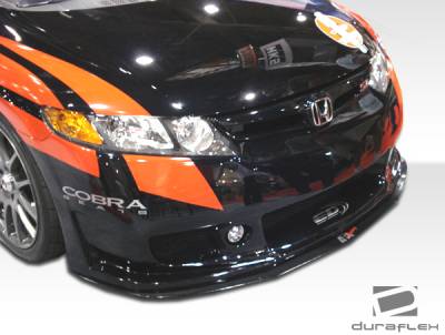 Duraflex - Honda Civic 4DR Duraflex B-2 Front Bumper Cover - 1 Piece - 103518 - Image 3