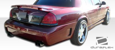 Duraflex - Ford Crown Victoria Duraflex GT Concept Rear Bumper Cover - 1 Piece - 103534 - Image 3