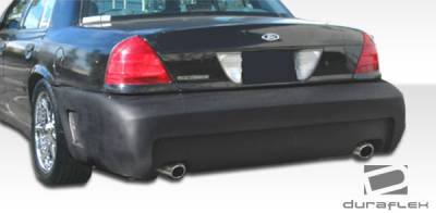 Duraflex - Ford Crown Victoria Duraflex GT Concept Rear Bumper Cover - 1 Piece - 103534 - Image 4