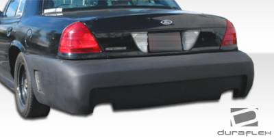 Duraflex - Ford Crown Victoria Duraflex GT Concept Rear Bumper Cover - 1 Piece - 103534 - Image 5