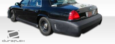 Duraflex - Ford Crown Victoria Duraflex GT Concept Rear Bumper Cover - 1 Piece - 103534 - Image 7