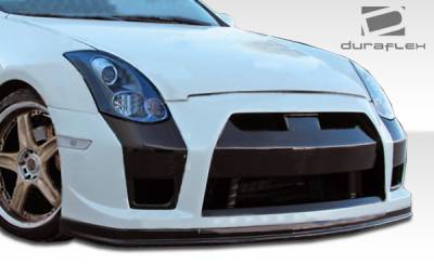 Duraflex - Infiniti G35 2DR Duraflex GT-R Front Bumper Cover - 1 Piece - 104358 - Image 4