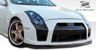 Duraflex - Infiniti G35 2DR Duraflex GT-R Front Bumper Cover - 1 Piece - 104358 - Image 6