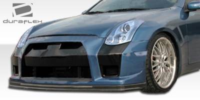 Duraflex - Infiniti G35 2DR Duraflex GT-R Front Bumper Cover - 1 Piece - 104358 - Image 7