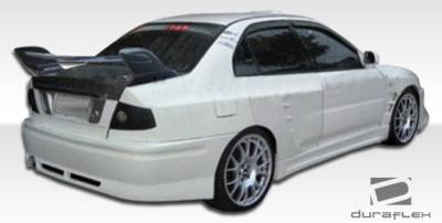 Duraflex - Mitsubishi Mirage 4DR Duraflex GT500 Wide Body Rear Fender Flares - 2 Piece - 104465 - Image 3