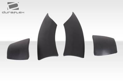 Duraflex - Porsche Cayenne Duraflex G-Sport Wide Body Rear Fender Flares - 6 Piece - 105416 - Image 5