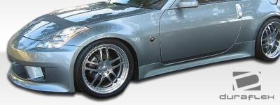 Duraflex - Nissan 350Z Duraflex V-Speed Side Skirts Rocker Panels - 2 Piece - 105647 - Image 7