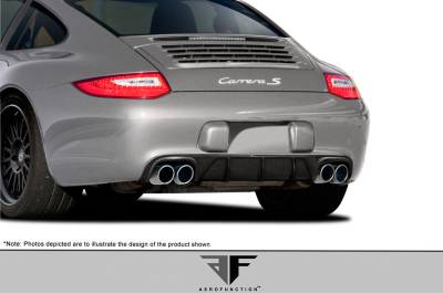 Aero Function - Porsche 997 AF2 Aero Function CFP Rear Bumper Diffuser Body Kit 108940 - Image 2