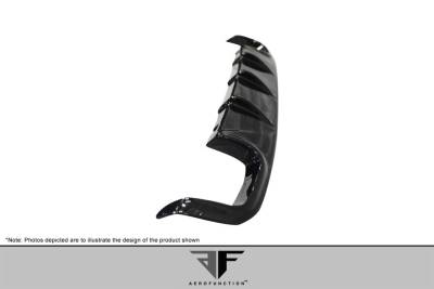 Aero Function - Porsche 997 AF2 Aero Function CFP Rear Bumper Diffuser Body Kit 108940 - Image 6