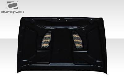 Duraflex - Jeep Wrangler Duraflex Power Dome Hood - 1 Piece - 109692 - Image 6