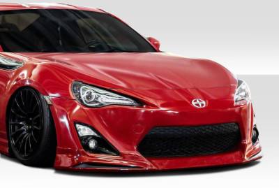 Scion FRS Duraflex Modellista Look Front Lip Under Air Dam Spoiler - 3 Piece - 112203