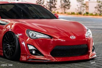 Duraflex - Scion FRS Duraflex Modellista Look Front Lip Under Air Dam Spoiler - 3 Piece - 112203 - Image 2