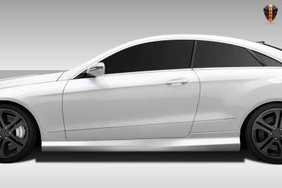 Duraflex - Mercedes E Class 2DR Eros Version 3 Duraflex Side Skirts Body Kit 112263 - Image 2