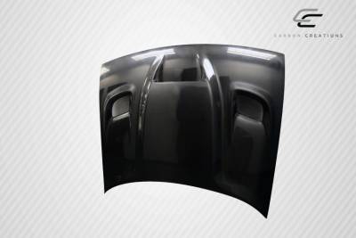 Carbon Creations - Dodge Challenger Carbon Creations Hellcat Look Hood - 1 Piece - 112475 - Image 4