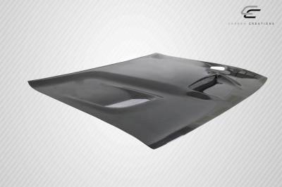 Carbon Creations - Dodge Challenger Carbon Creations Hellcat Look Hood - 1 Piece - 112475 - Image 10