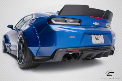 Carbon Creations - Chevrolet Camaro Grid Carbon Creations Rear Bumper Lip Body Kit 113050 - Image 2