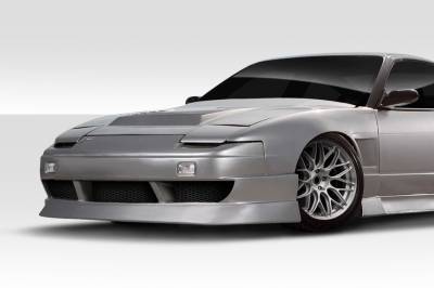 Duraflex - Nissan 240SX Sleek Duraflex Front Body Kit Bumper 114590 - Image 2