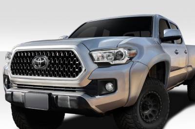 Duraflex - Toyota Tacoma 4.5" Bulge Duraflex Body Kit- Front Fenders!!! 115955 - Image 1