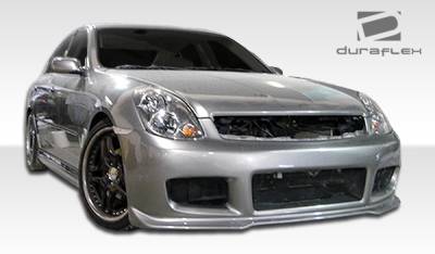 Duraflex - Infiniti G35 4DR Duraflex GT Competition Body Kit - 4 Piece - 110578 - Image 2