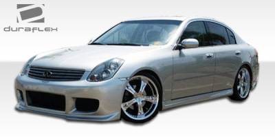 Duraflex - Infiniti G35 4DR Duraflex GT Competition Body Kit - 4 Piece - 110578 - Image 10