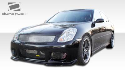 Duraflex - Infiniti G35 4DR Duraflex GT Competition Body Kit - 4 Piece - 110578 - Image 12