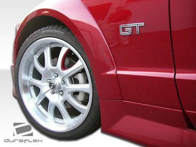 Duraflex - Ford Mustang Duraflex GT500 Wide Body Fender Flares - 4 Piece - 104913 - Image 2