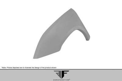 Aero Function - Lexus LX AF-1 Aero Function (GFK) Wide Body Kit- Front Fenders 112294 - Image 5